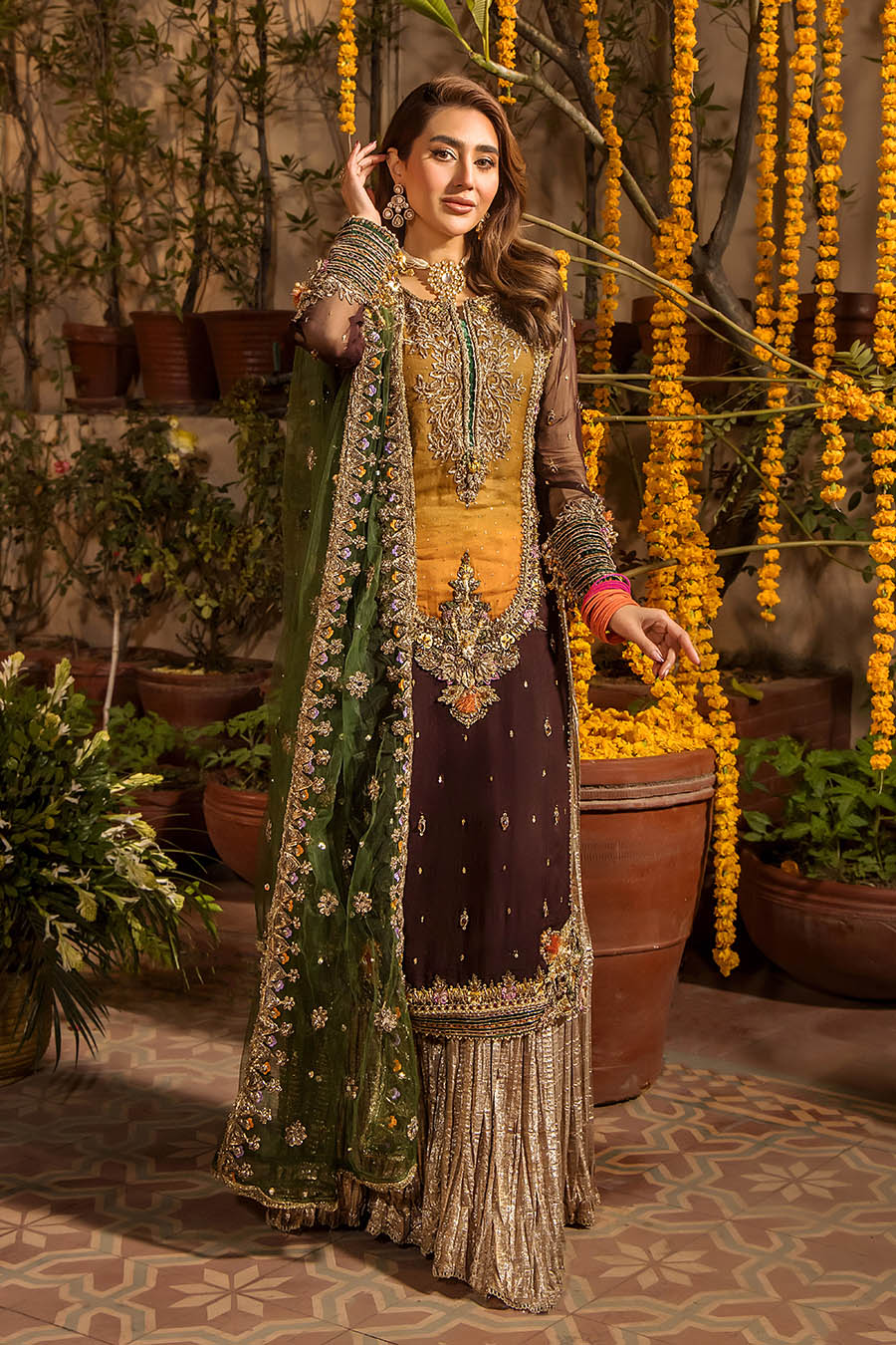 party wear khuda baksh latest dresses Wedding Pret