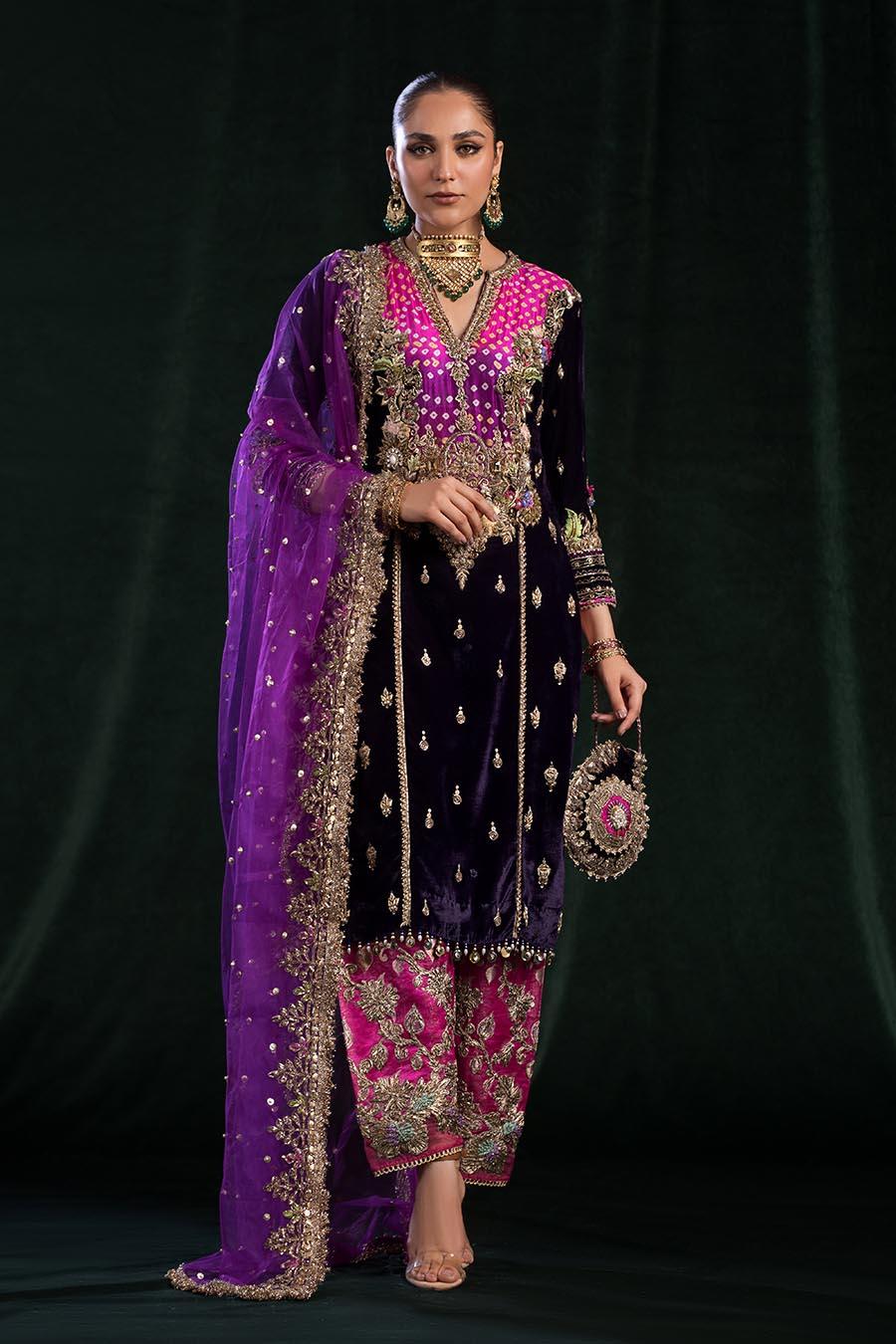 party wear khuda baksh latest dresses P-247