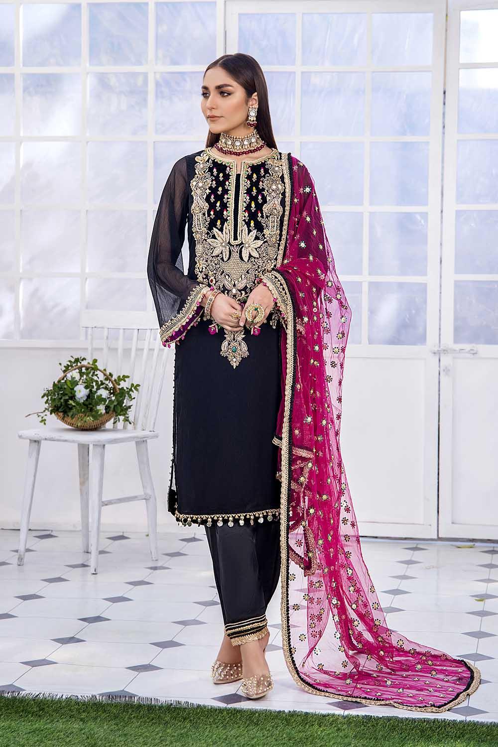 P-223 (CRINKLE CHIFFON) - KHUDA BAKSH CREATIONS