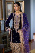 P-225 (VELVET) - KHUDA BAKSH CREATIONS