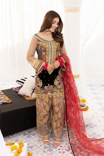 Z-219 (Crinkle Chiffon) - KHUDA BAKSH CREATIONS